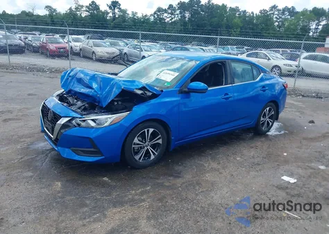 2020 Nissan Sentra Sv Xtronic Cvt z USA, uszkodzony, nr VIN 3N1AB8CV2LY267092